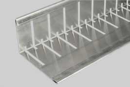 Kątownik perforowany KFR - krawędziowe odwadnianie dachów płaskich oraz separacja i spiętrzanie materiałów na dachu zielonym